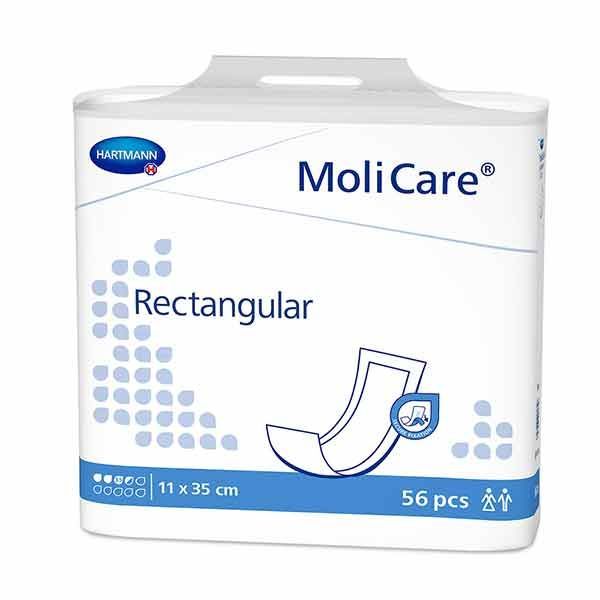 MoliCare Rectangular Pads 3.5 Drops 610ml Pk56