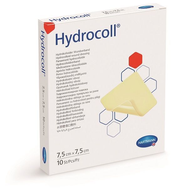 Hydrocoll 3 Adhesive Dressing 7.5x7.5cm Pack 10