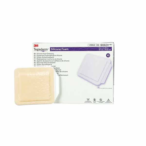 Tegaderm Silicone Foam Dressing 10x11cm