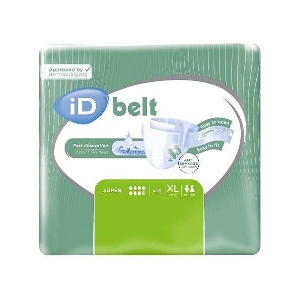 iD Belt Super Extra Large 115-150cm 2600ml Pk 14
