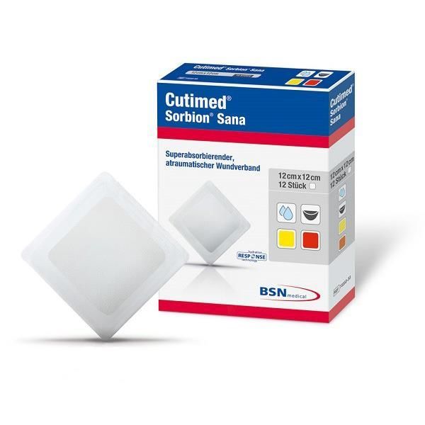Cutimed Sorbion Sana Gentle 22x12cm - Image 2