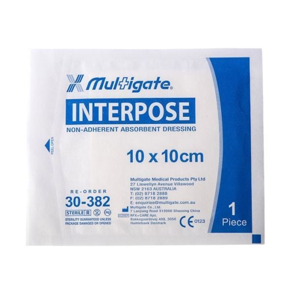 Interpose Non-Adhesive Dressing 10x10cm