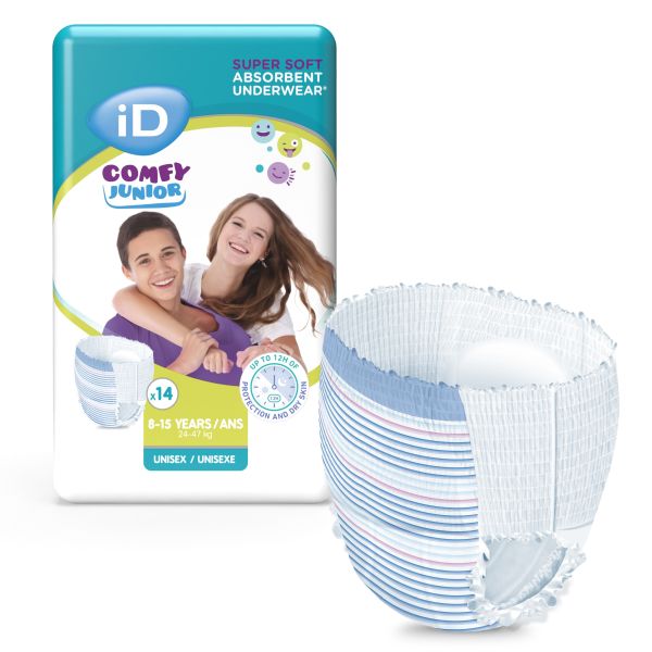 iD Comfy Junior Pants 8-15 years 24-47kg Pack 14