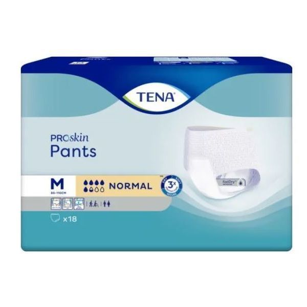 Tena Pants Proskin Normal Medium 660ml 80-110cm Pk18