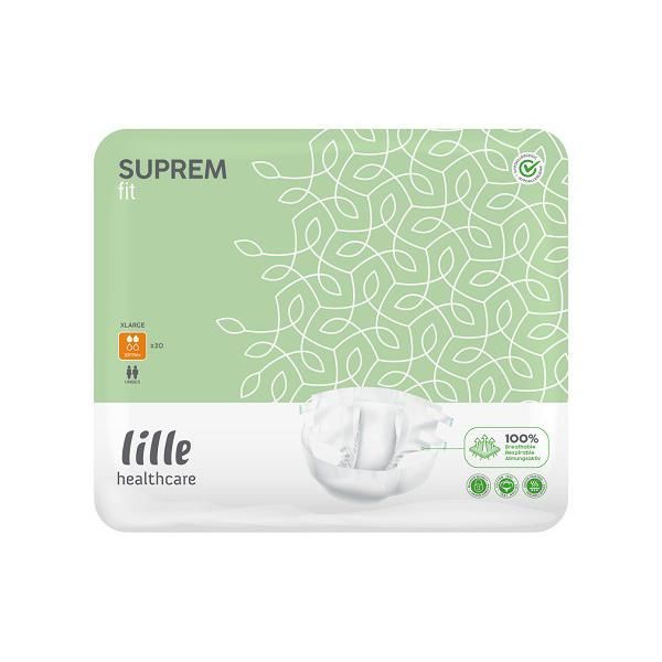 Lille Suprem Fit Extra Plus Extra Large 3200ml Pk20