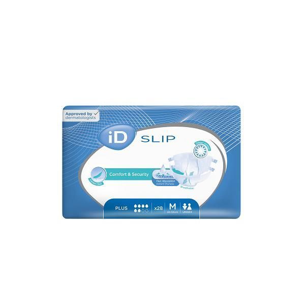 iD Slip Plus Medium 80-125cm 2000ml Pk28