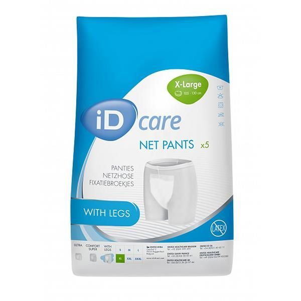iD Care Pants with Legs Extra Large 105-130cm Pk5