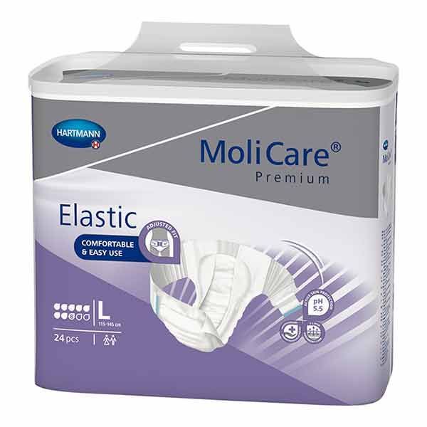 MoliCare Premium Elastic 8 Drops Large 3220ml Pk24