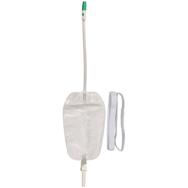 Bard Uriplan Leg bag 750ml 30cm Tube Sterile With Straps