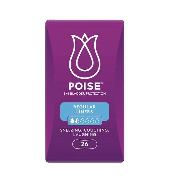 Poise Regular Liner Pk 26