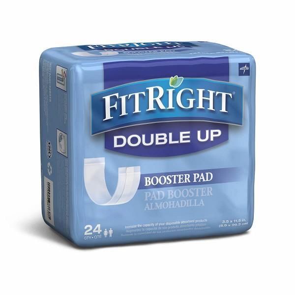 Fitright Double Up Booster Pad 9x29cm 450ml Pk24
