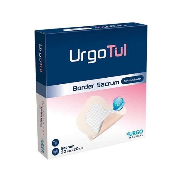 UrgoTul Absorbent Silicone Border Sacrum 20x20cm Box 5