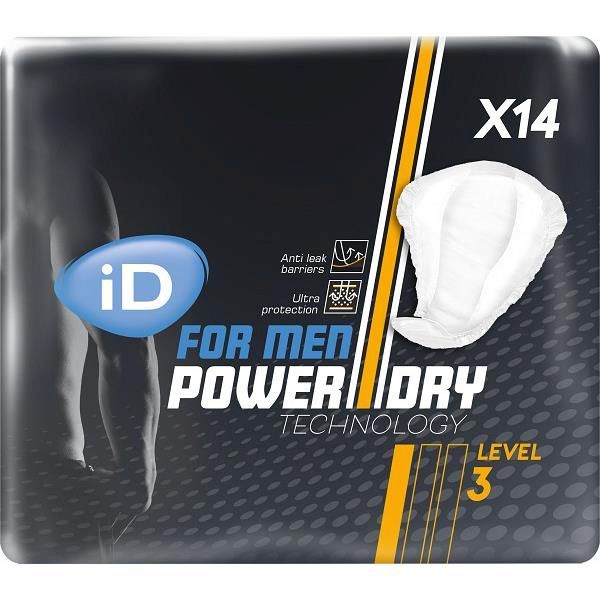 iD For Men Level 3 653ml Pk14