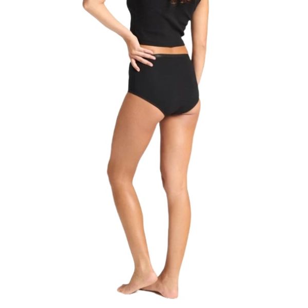 ModiBodi Classic Full Brief Moderate Absorbency Black 24 - Image 2