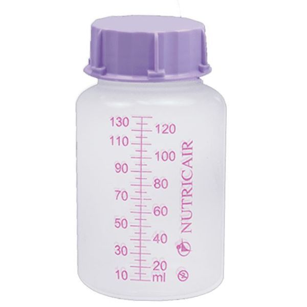 Nutricair Feeding Bottle with Cap 130ml Sterile