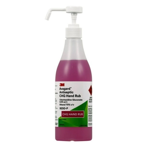 Avagard Antiseptic Hand Rub With Chlorhexidine Gluc 0.5% 500ml Bottle