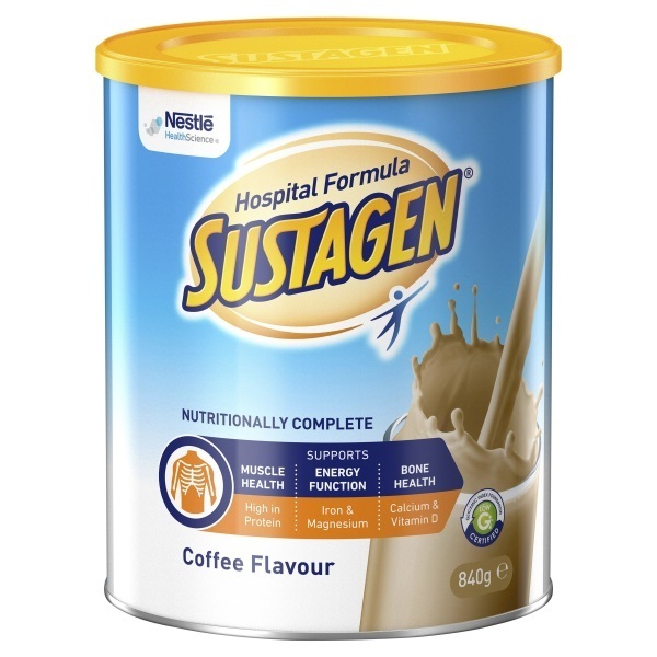 Sustagen Powder Hospital Formula  Coffee 840g Can