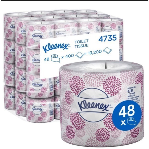 Kleenex 2Ply Toilet Tissue 400 Sheets