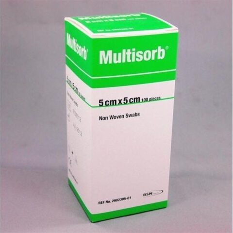 Multisorb Example Multisorb Gauze Swab 5x5cm Pk100 - BrightSky Australia
