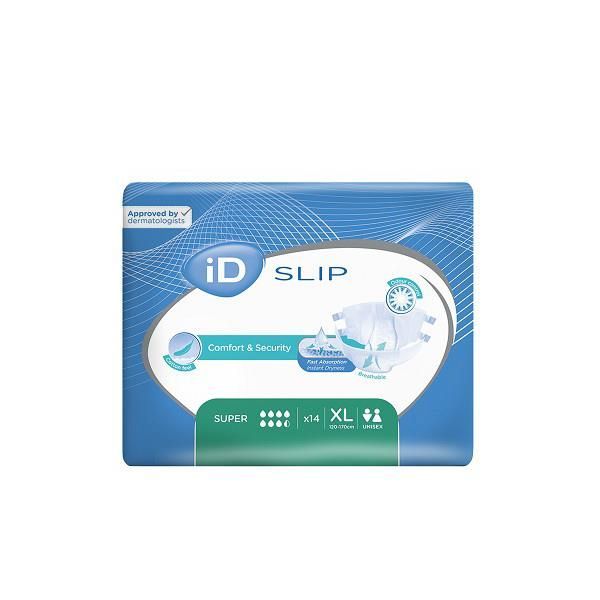 iD Slip Super Extra Large 120-170cm 3800ml Pk14