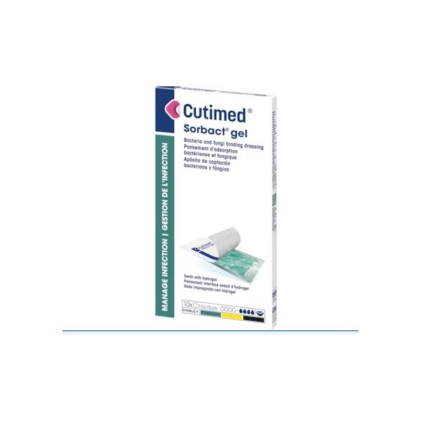 Cutimed Sorbact Gel Dressing 7.5cm x 7.5cm - Image 2