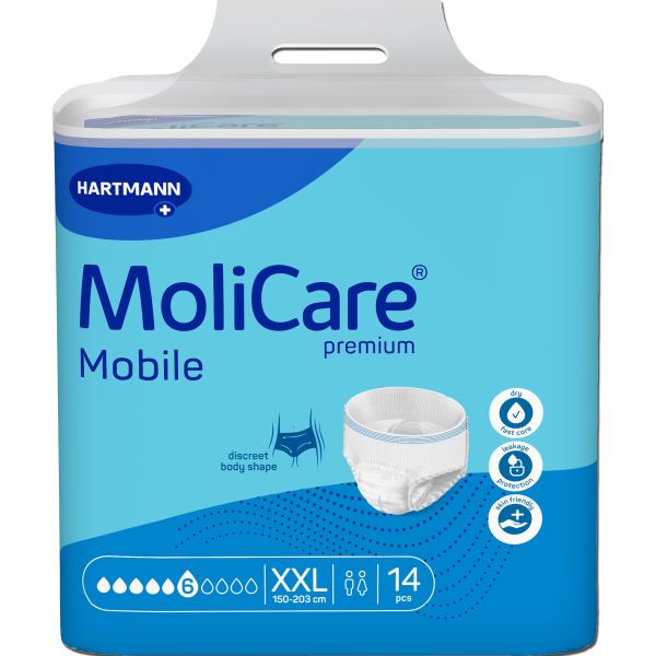 MoliCare Premium Mobile 6 Drops 2XL Pack 14