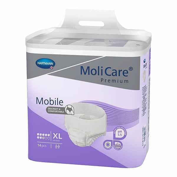 Molicare Premium Mobile 8 Drops Extra Large 2421ml Pk14