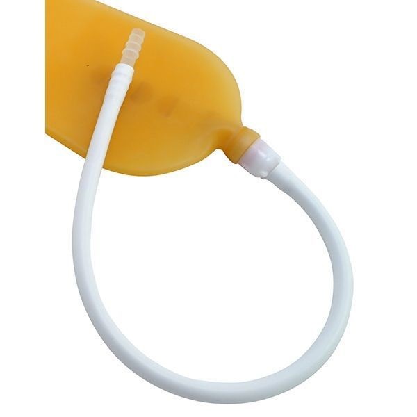 Clear PVC Tube 45cm with Stepped Adaptor Straight