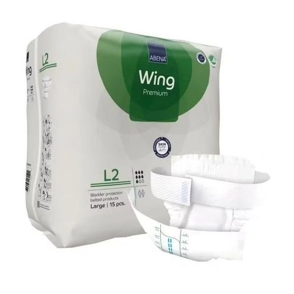Abena Wing L2 Green 2500ml 90-135cm Pk15