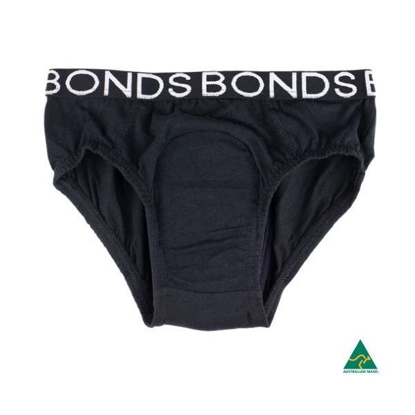 MiNappi +Bonds Girls Hipster Size 12-14  100ml  Black