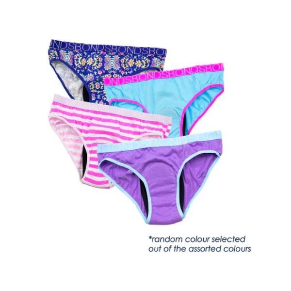 MiNappi +Bonds Girls Bikini Size 2-3 250ml Dark colour