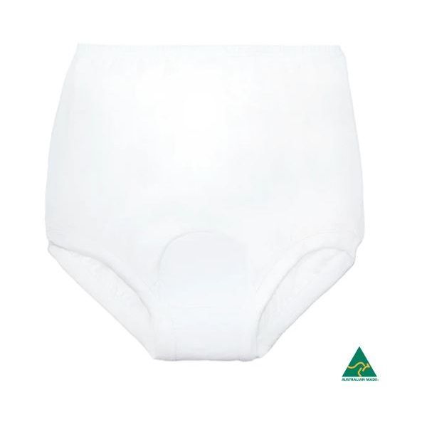 Bonds Size 18 - 400mL - Waist 80cm - F Cottontail Waist White