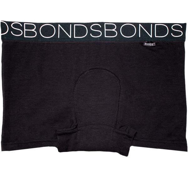 Bonds Girls Stretchies Shortie with pad Black 12-14years 250ml