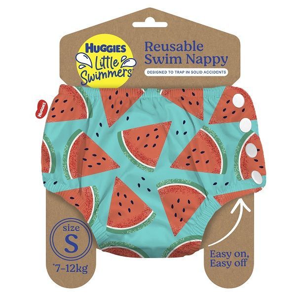 Huggies Tropical Trees Reusable Swim Pants M 12-15kg