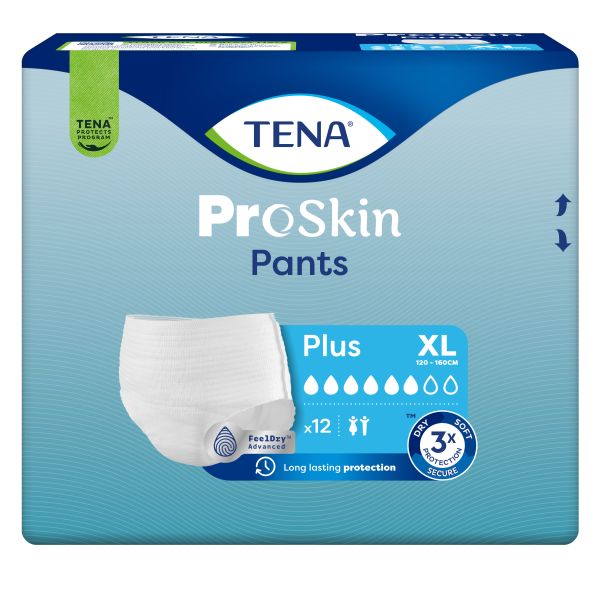 Tena ProSkin II Pants Plus Extra Large 1008ml 120-160cm Pk12