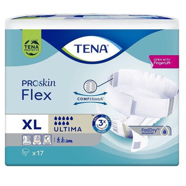 Tena Flex Proskin Ultima 3060ml Extra Large Pack 17