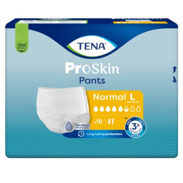 Tena ProSkin II Pants Normal Large 770ml 100-135cm Pk18