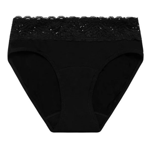 Modibodi Sensual Hi-Waist Bikini Moderate Black 12 - Image 2
