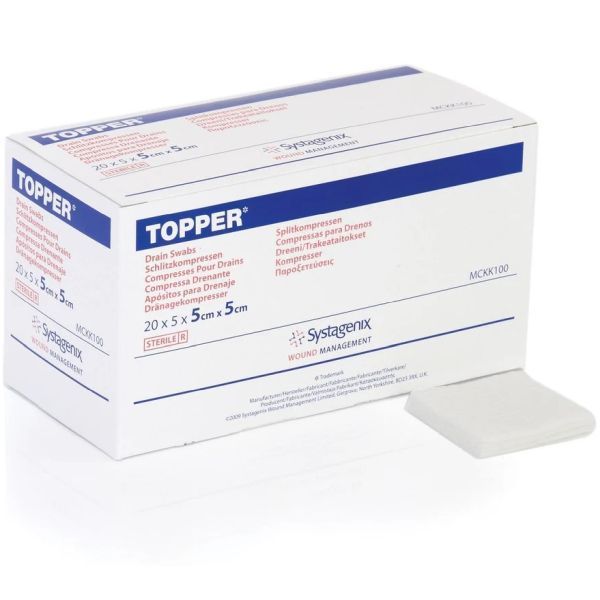 Topper IV Drain Sponge Box of 20 Slips of 5