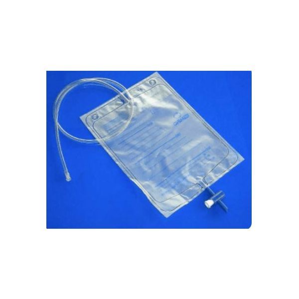 Drenomed Collection Bag 2L 90cm Tube M Luer Lock w Cap Box 10