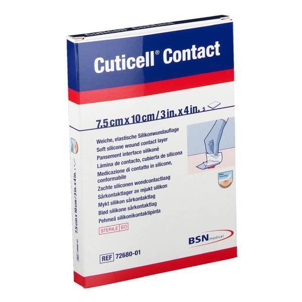 Cuticell Contact 7.5x10cm Sterile