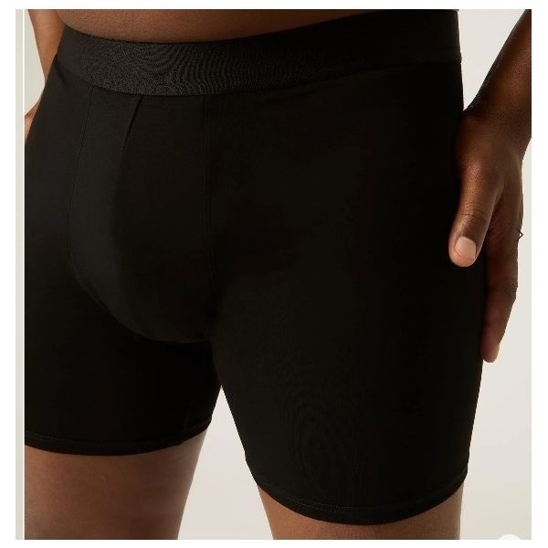 Modibodi Mens Leak proof Trunk Black Light Large