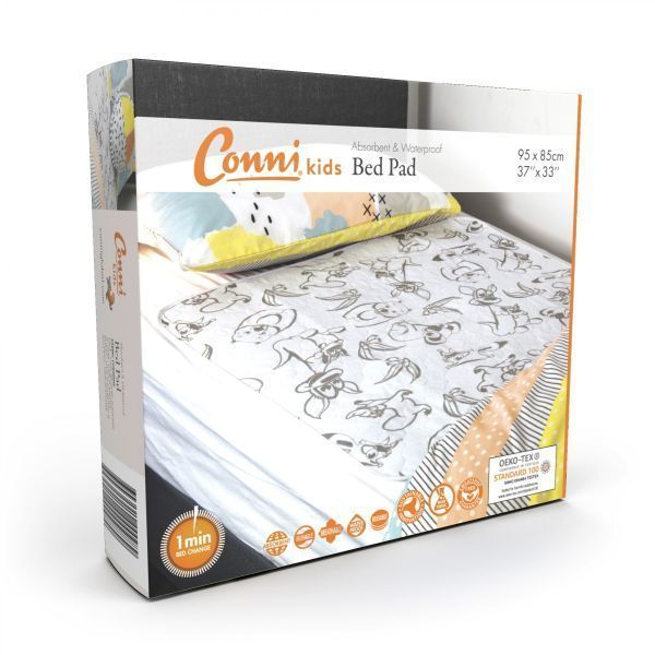 Connikid Standard Bed Pad Waterproof 85x95cm 1800ml