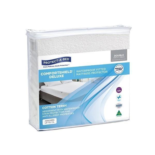 Comfortshield Deluxe Mattress Protector Double