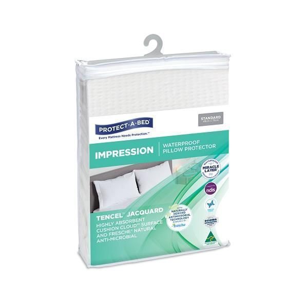 Impression Tencel Jacquard Pillow Protector Standard