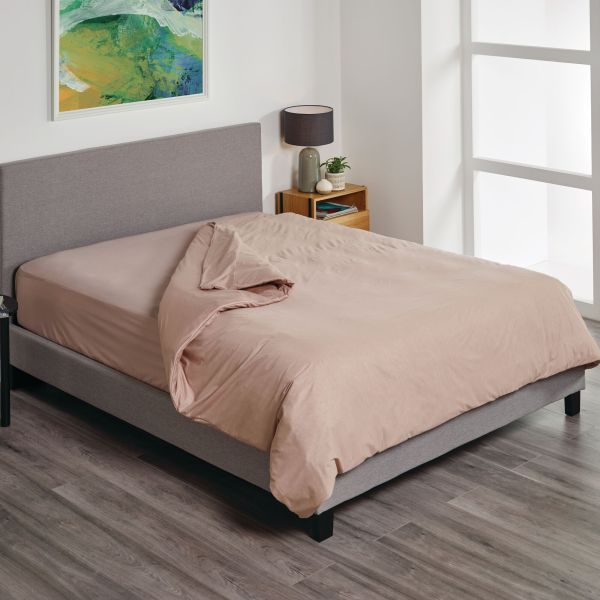 Protect-A-Bed Fusion Quilt Cover Latte Queen