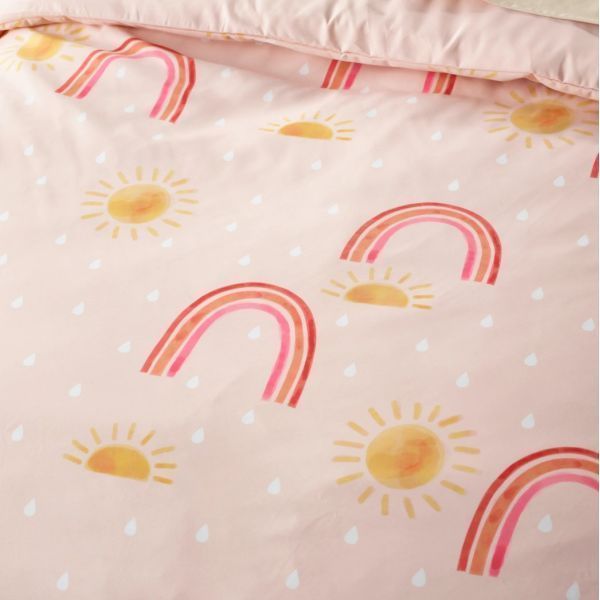 Staydry Happy Days Quilt Cover Set Double Bed