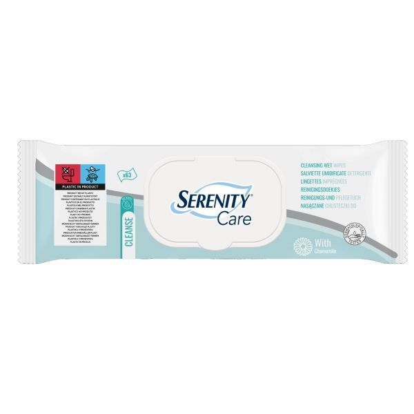 Serenity Care Wet Wipes Pack 63 by Serenity in Other Wipes