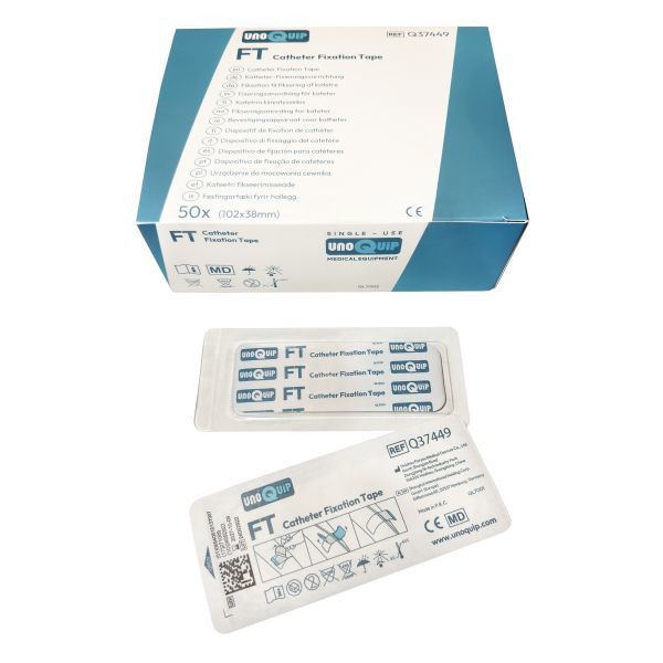 Image of Unoquip Catheter Fixation Tape 102x 38mm Box 50 by Unoquip - medical product