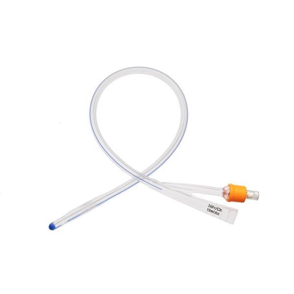 Image of Unoquip Foley Catheter Silicone 2-Way CH16 10ml Box 10 by Unoquip - medical product